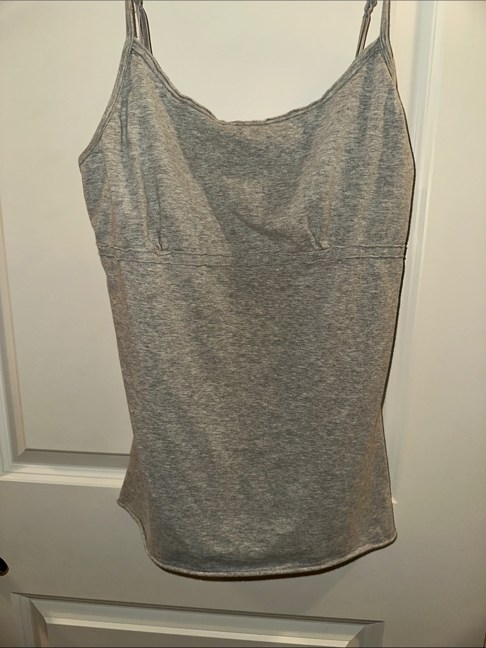 No Boundaries Light Grey Heather Scoop Neck Cami